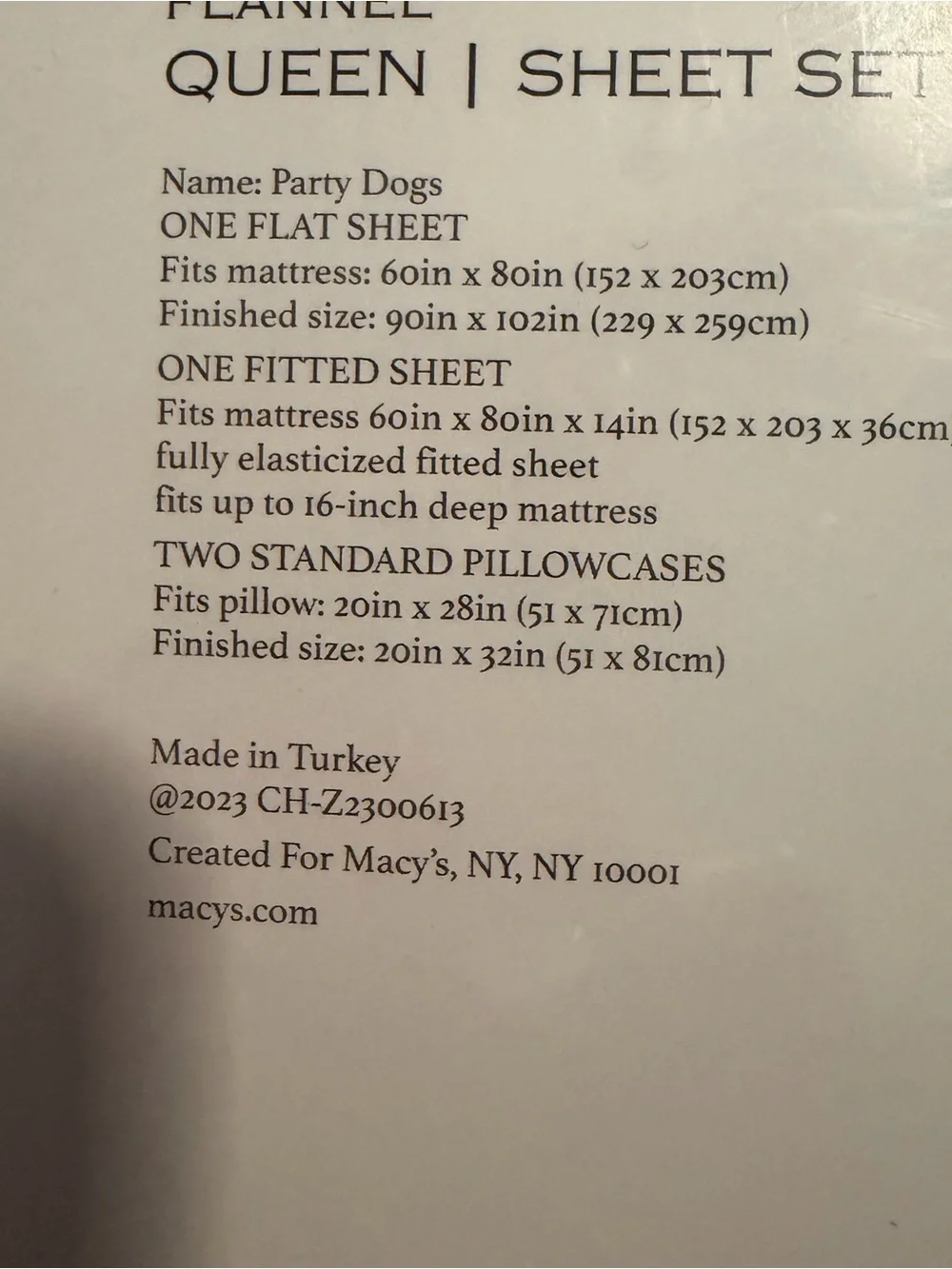 Charter Club questions name